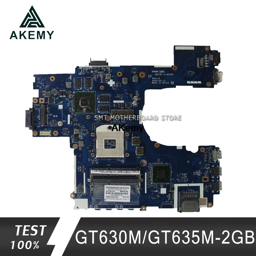 Akemy QCL70 LA-8222P REV2.0 REV:1A материнская плата для ноутбука For Asus K75VJ тест оригинальная