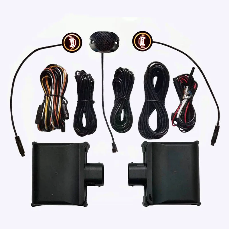 Car Blind Spot Monitoring Led Indicator System Aoa Millimeter Wave Sensor Bsa Bsm Assist Bsd Lca Rct Tooling
