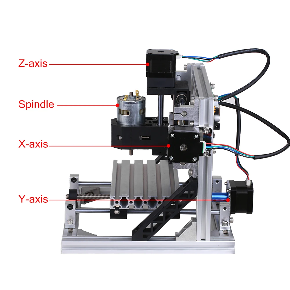 CNC Laser Engraving Machine 1610A 3-axis Engraving Carving Machine Three-axis Mini Carver Small Engraving Machine