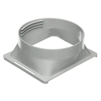 

SANQ Window Connector,5.9Inch Dia Exhaust Duct Interface C/H Series For Air Conditioner - Square (C/H Series)