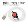Hose valve filter