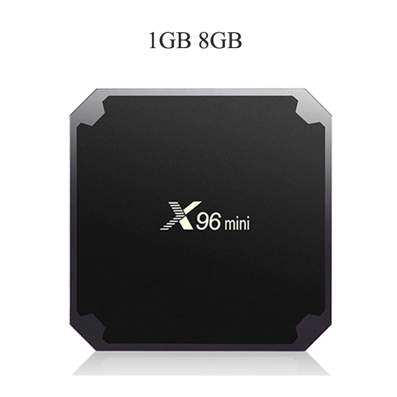 1G 8G X96 мини Android 7,1 тв приставка X96mini смарт-бокс 2 гб 16 гб четырехъядерный процессор Amlogic S905W 2,4 ггц WiFi тв-приставка 1 гб 8 гб поддержка 4K видео - Цвет: 1G 8G