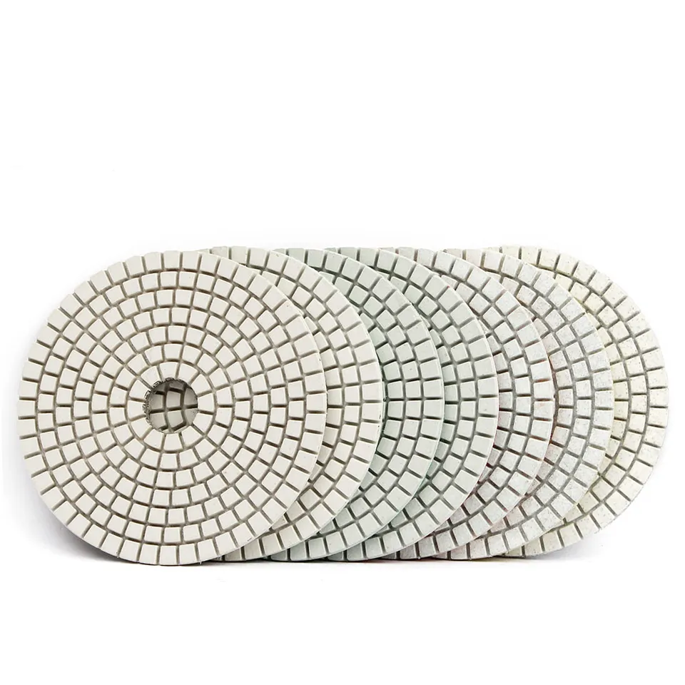 Calibre Tamponi Diamantati Per Lucidatura Calcestruzzo - Grana 50 (5 Pezzi)