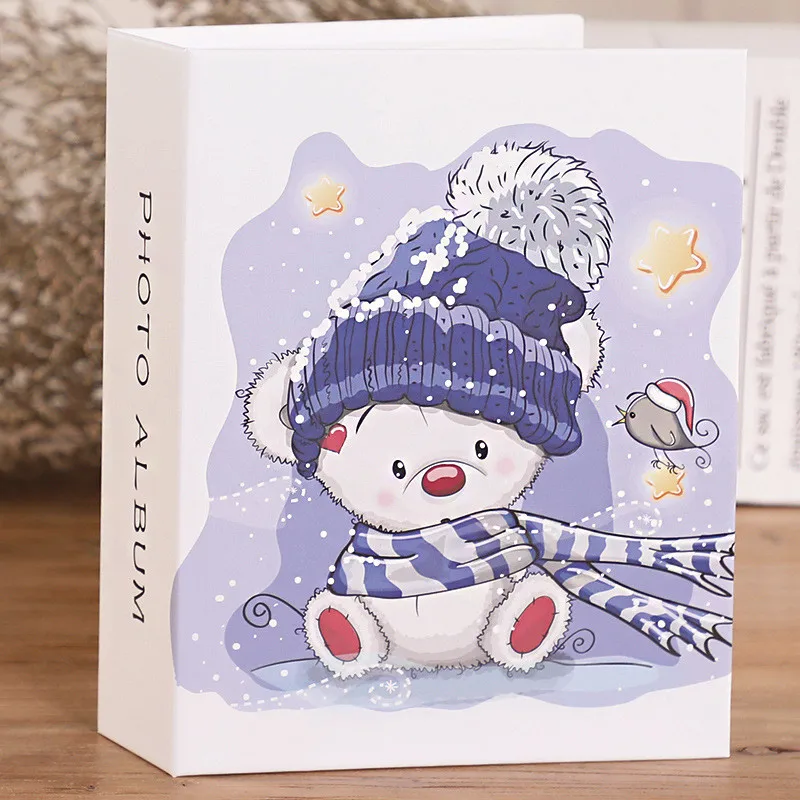 6 inch 100 Pictures Pockets Photo Album Interstitial Photos Book Case Kid Album Storage Family Wedding Memory Gift Scrapbooking