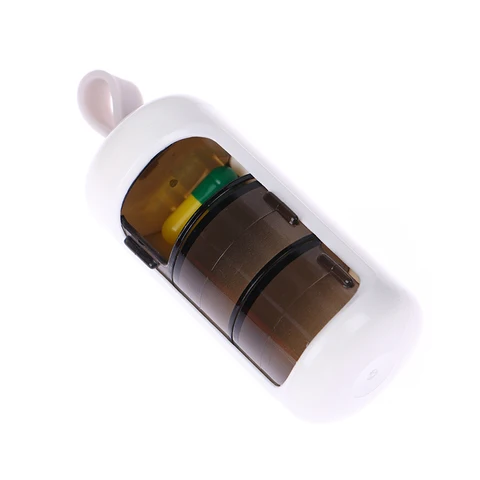 Travel Pill Case Container 3 Grids Portable Mini Tablet Dispenser Pill Box Medicine Storage Organizer Case For Outdoor