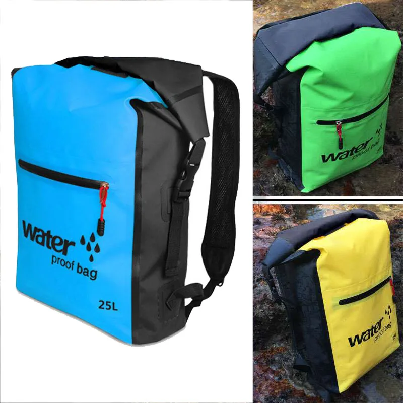 

Outdoor Travel Waterproof Swimming Bag Backpack Bucket Dry Sack Storage Bag Rafting Sports Kayaking Canoeing Waterproof Bag