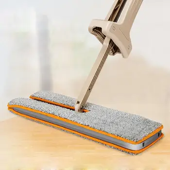 

Self-wringing Flipping Flat Mop Double-sided Flat Mop Washable Mop Home Cleaning Tool For Laminate Tile Hardwood Floor