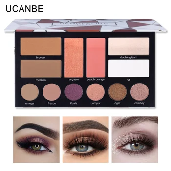 

Matte Pearl Eye Shadow High-Light Repair Capacity Blush Disk High Light Repair Blush Eye Makeup Hot Sale
