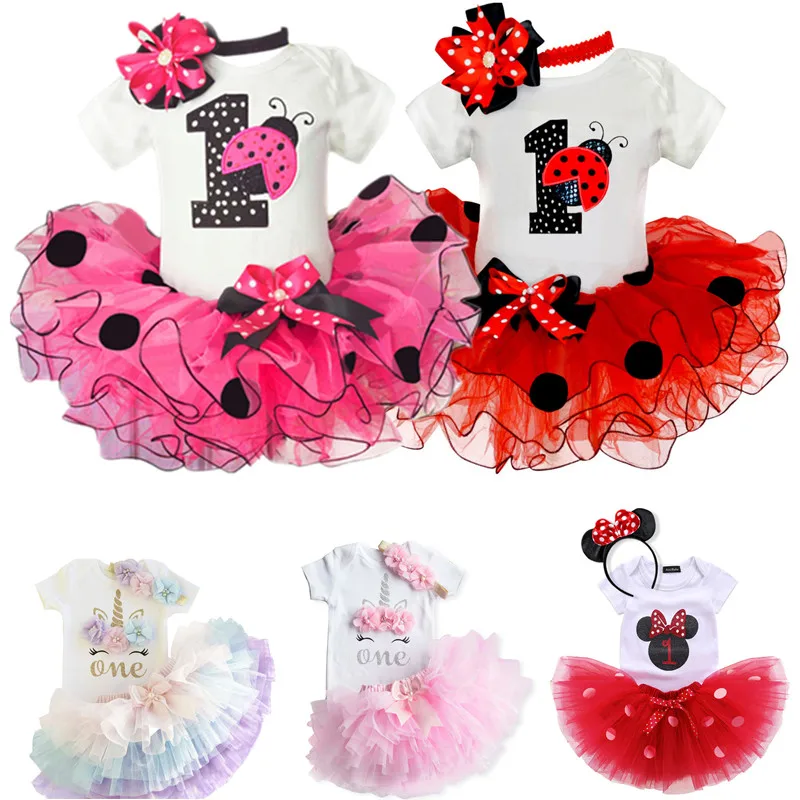 Ensemble De Vetements De Bapteme Pour Bebe Tenue De Premier Anniversaire Pour Enfant De 12 Mois Aliexpress