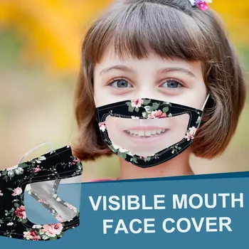 

1pc Summer Adult Face Cover Floral Women Men Cotton Face Scarf Washed Reusable Face Mouth Breathable For Driving Cycling