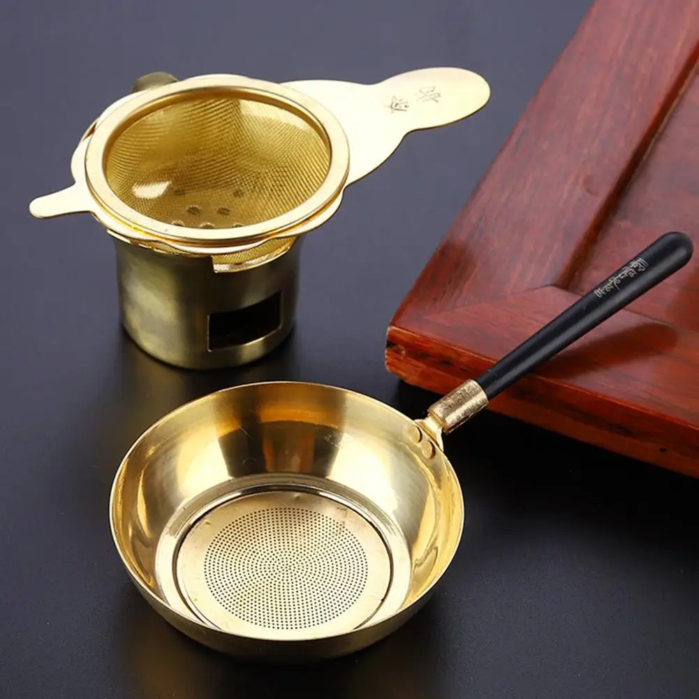 Tea Leaf Filter with Handle Food Grade Tea Coffee Strainer Fine Mesh