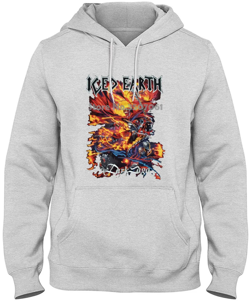 Iced Earth-The Dark Saga-Heavy Metal-Blind Guardian -Размеры: хлопковая футболка с короткими рукавами и