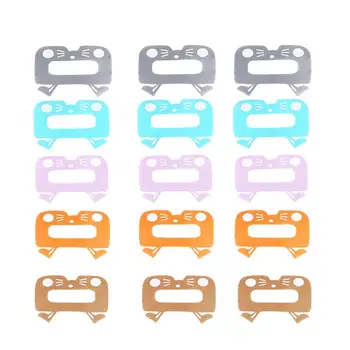 

50PCS Disposable Colorful VR Eye Nonwovens Mask Cover Universal Cute Face Cover Mask for Sanitary Virtual Reality (Random Color)