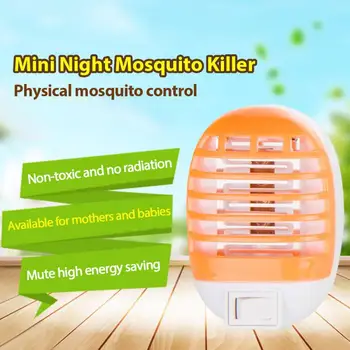 

Mosquito Killer Lamp LED Fly Insect Trap Anti-mosquito Lamp Mute Radiationless Electronics Kills Mosquitoes Lamp EU/US Plug
