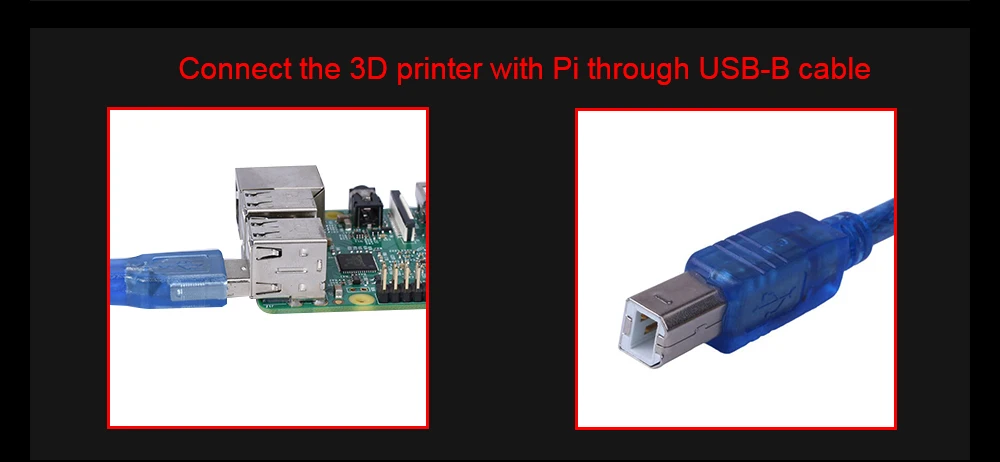 Осьминожка для Raspberry Pi 3 Model B, макетная плата, наборы с адаптером питания для камеры Ender 3, 3D-принтер Raspberry Pi 3B