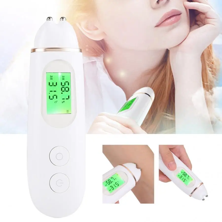 

Face Care 3 in 1 Skin Moisture Oil Content Detector Analyzer Humidity Fluorescence Detection Instrument Face Skin Care Tools