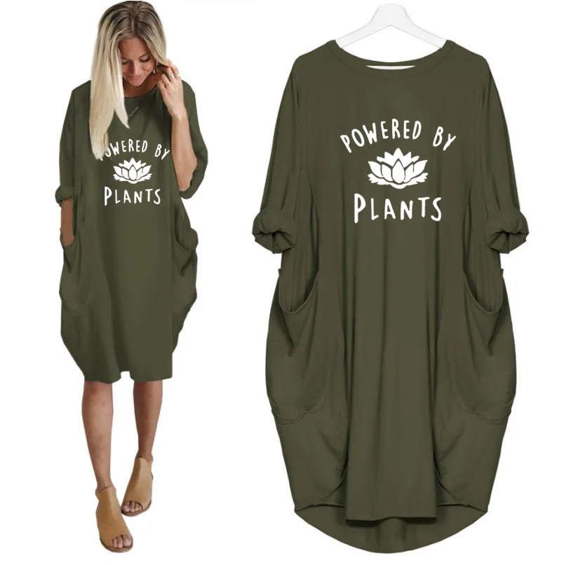 

2019 Fashion Pocket T-Shirt For Women Vegan Letters Print Women T-Shirt Summer Tops Off The Shoulder Wonder Woman Korean