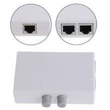 2 порта сетевой коммутатор Ethernet низкая стоимость Destop Plug And Play простой в эксплуатации мини современный бесшумный RJ45 практичная Экономия пространства