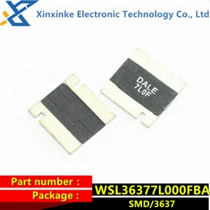 WSL36377L000FBA DALE 7L0F 0.007R 1% 3 Вт 3637 чувствительный резистор тока-SMD 3 Вт 0, 007 Ом 4-контактный новый оригинальный подлинный