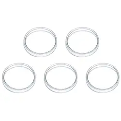 Vaisselle de pétri en verre, 5 pièces, pour Culture cellulaire, enseignement scolaire 