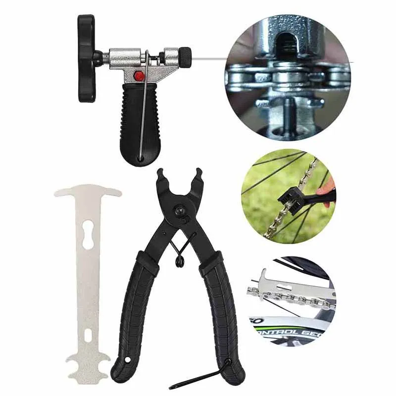

ZK30 Bicycle Magic Buckle Removal Pliers Chain Installation clamp Mountain Bike - Chain dechainer/Chain Cutter/Measuring Ruler