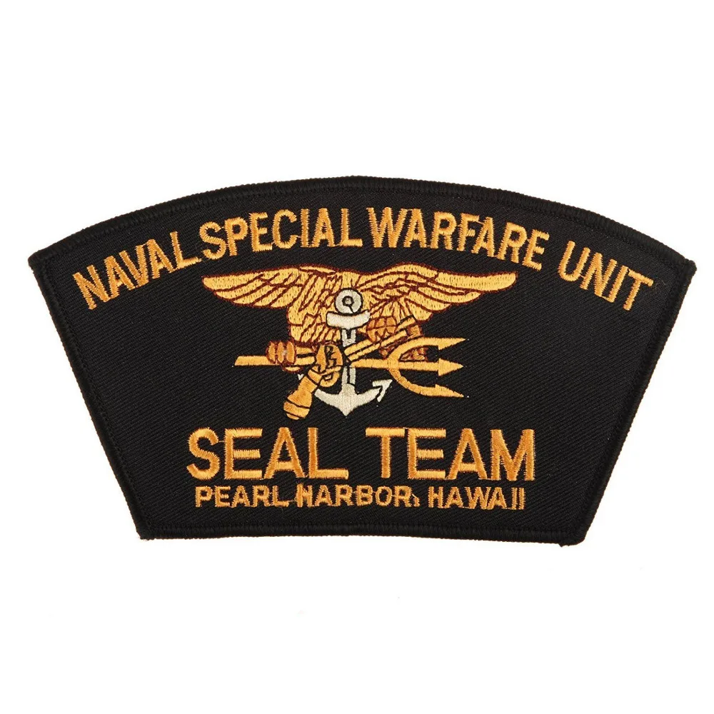 Военно-морская спецвойна США единица TRIDENT EAGLE CLOTH нашивка для куртки военная INSIGNIA |