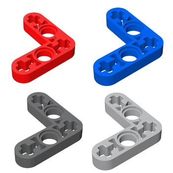 

20pcs/50pcs Building Block Parts diy Toy Technic Liftarm 3x3 L-Shape Bricks Parts Assemble Educational Gift Toys