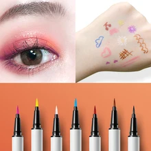

6Color Eyeliner Pen Long Lasting No Smudging Quick Drying Waterproof Not Blooming Eyeliner Beauty Makeup Cosmetic Tool косметика