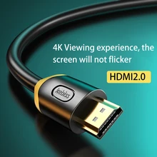 Kebiss para xiaomi mi caixa hdmi-cabo compatível 8k/60hz 4k/120hz 48gbps cabos digitais para ps5 ps4 divisor 8k hdmi-compatível