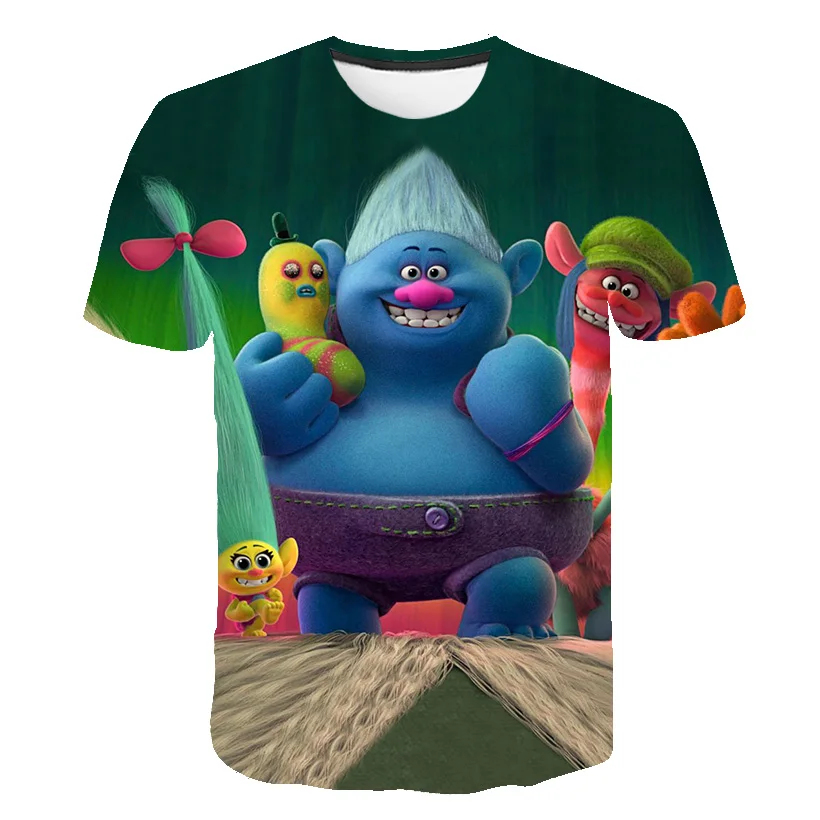 Модная футболка модная bobby adventure charm Детская Повседневная с мультипликационным