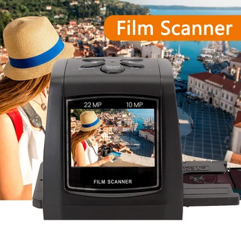 

High Resolution Photo Scanner 35/135mm Slide Film Scanner Digital Film Converter 2.4"LCD High Quality Digital Scanner