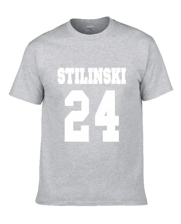 Летняя мода, с рисунком героев сериала "Волчонок" футболка stiles stilinski 24 Футболка Лакросс beacon Hills Топы и футболки добавить забавная футболка