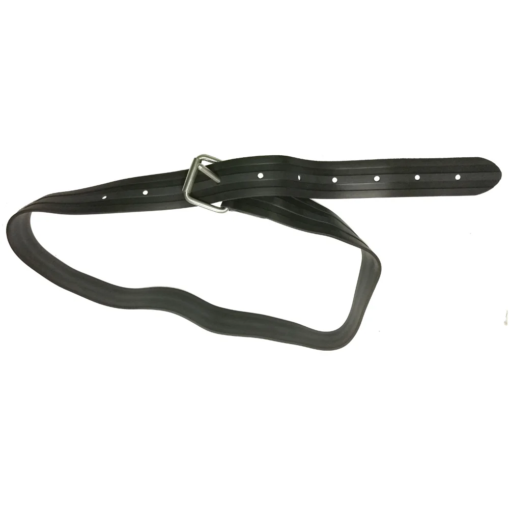1.5Meter Adjustable Spearfishing Scuba Diving Free Diving Heavy Duty Rubber Weight Belts
