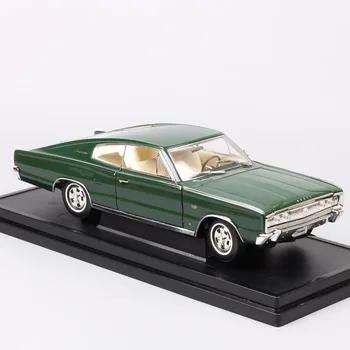 

1:18 scales old 1966 Dodge Charger fastback muscle cars Chrysler sports racing Diecast Vehicles model of kids Toy souvenir child