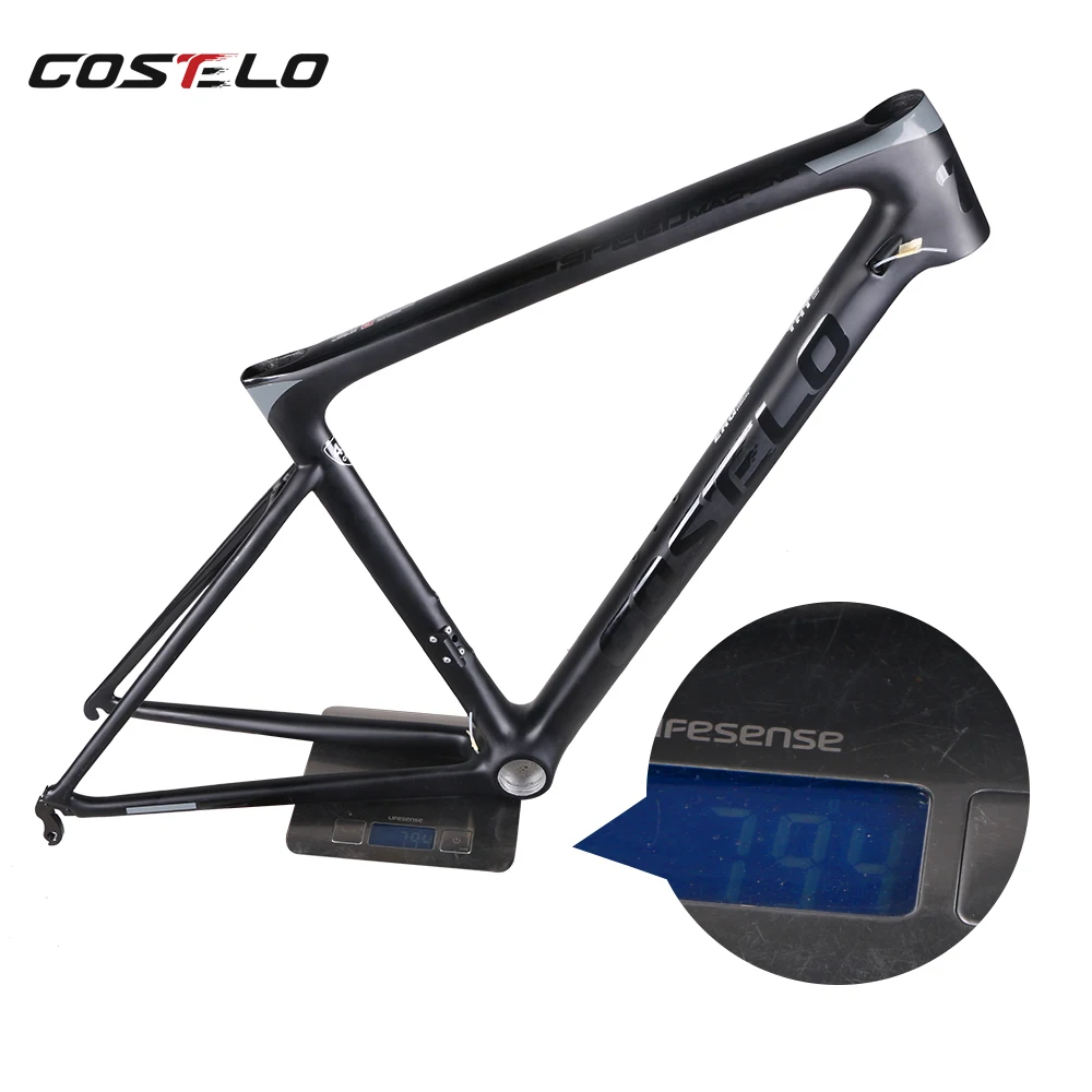 Cheap Costelo Speedmachine2.0 ultra light 790g disc carbon road bike frame Costelo bicycle bicicleta frame carbon fiber cheap frameset 5