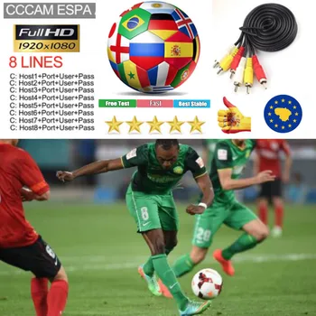 

Satxtrem HD Europa Cccam espa a Server Portugal Spain Netherlands Germany 1 Year 8/10 Lines For DVB S2 Satellite Receiver