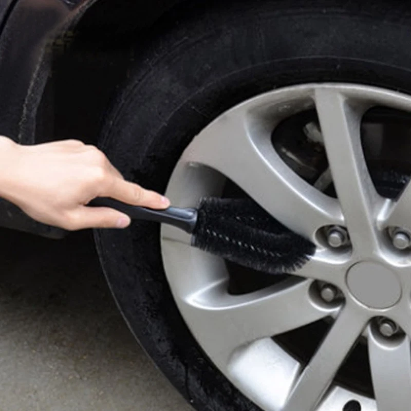 Car Truck Wheel Tire Rim Scrub Brush Washing Cleaner Vehicle Cleaning Tool