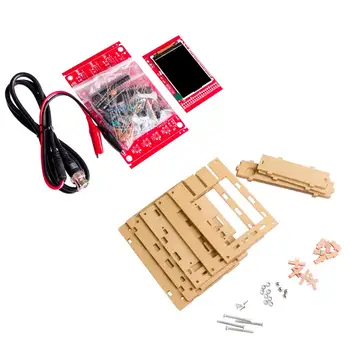 

DSO138 2.4" TFT Pocket-size Digital Oscilloscope Kit DIY Parts Handheld + Acrylic DIY Case Cover Shell