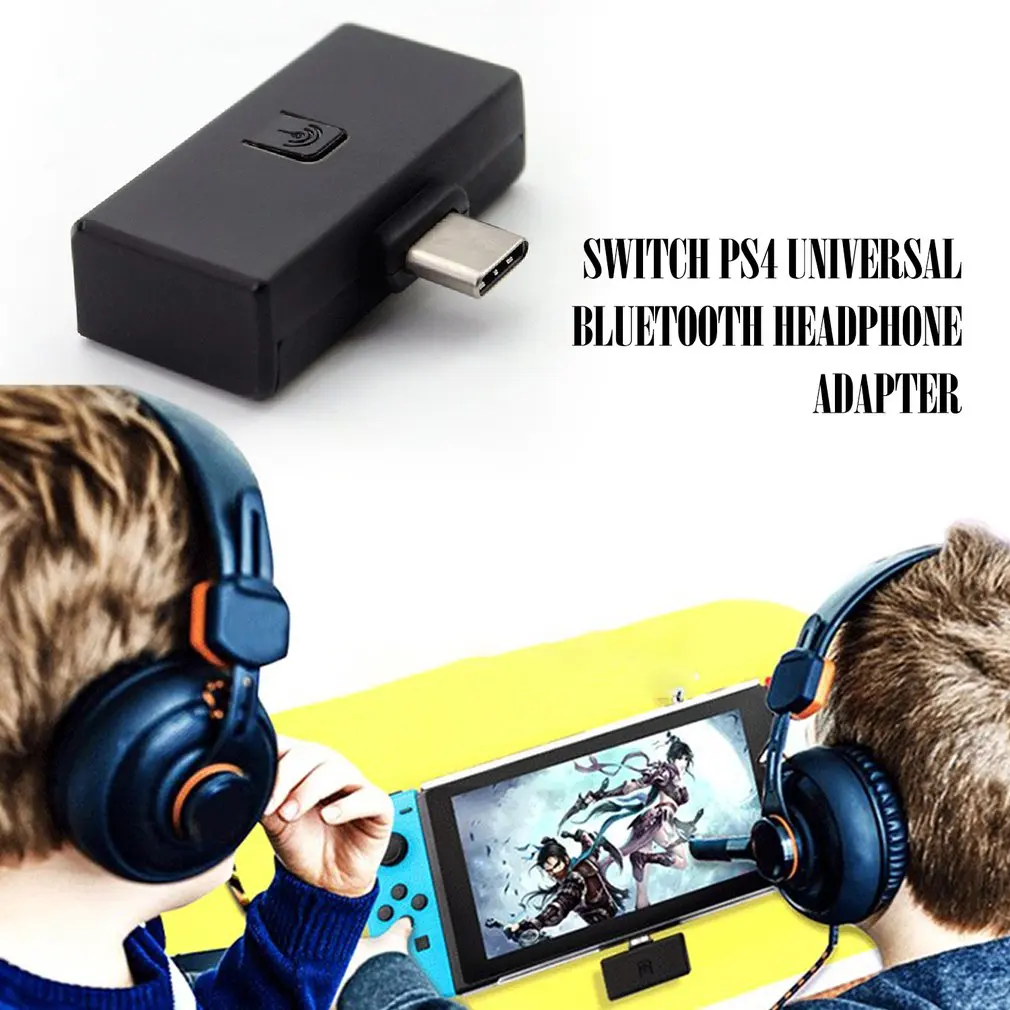 Портативный беспроводной приемник гарнитуры Bluetooth ключ аудио USB передатчик для PS4/переключатель/PC хост
