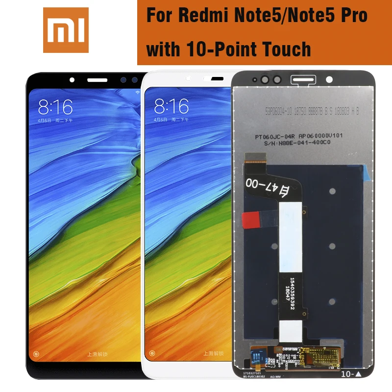 ЖК-дисплей для Xiaomi Redmi Note 5 Pro Prime, сенсорный ЖК-дисплей с рамкой для Xiaomi Redmi Note 5 Note5 Pro, ЖК-дисплей