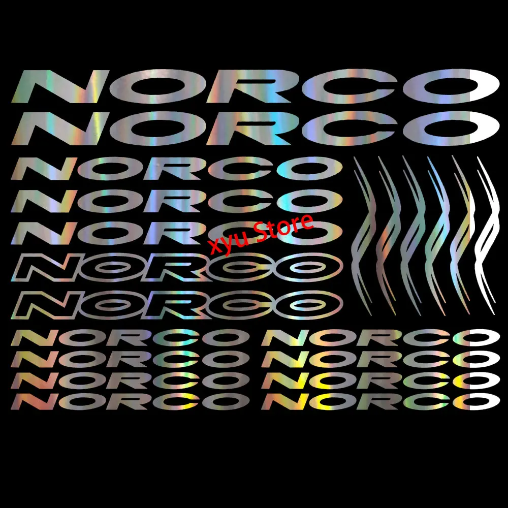 Виниловые наклейки для велосипеда Norco |