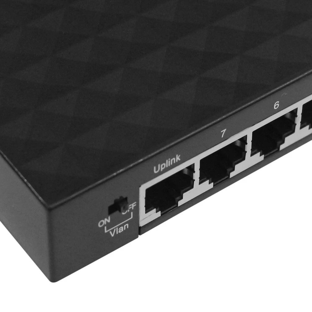 8-Порты и разъёмы концентраторы Gigabit Ethernet 1000 Мбит настольный коммутатор Fast сети высокой степенью интеграции Plug and Play