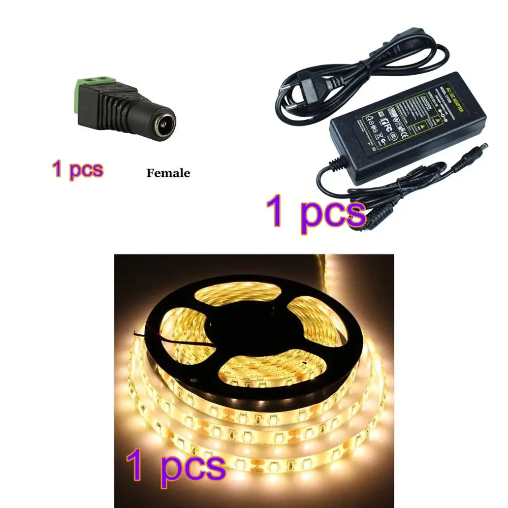 

5M 300Leds Led Strip Light DC12V 5630 SMD waterproof LED Ribbon Strip Lighing Flexible Neon Lamp Tiras Tape Strip