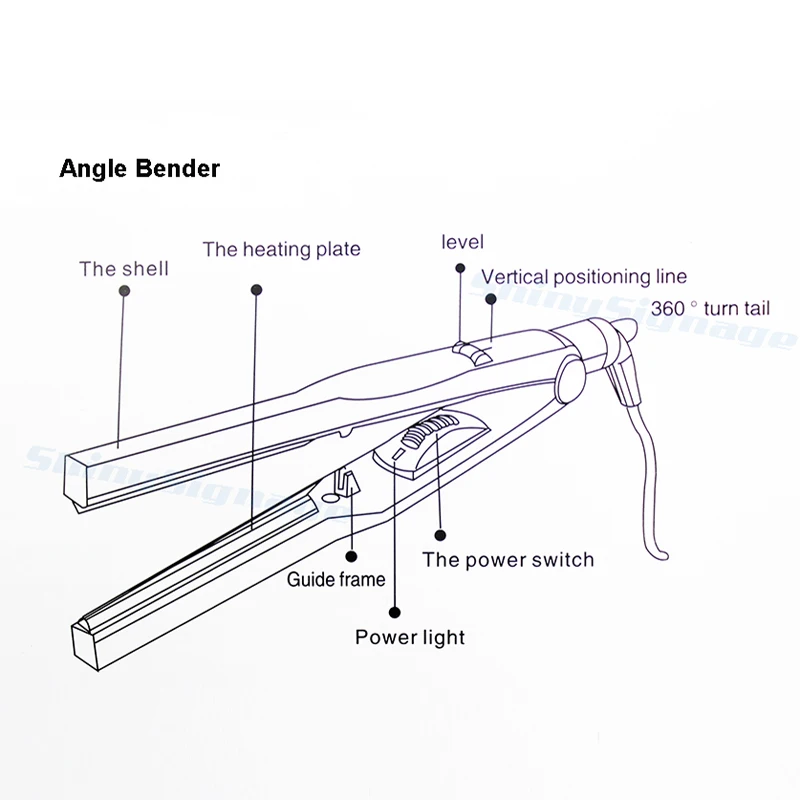 Acrylic Bending Machine Right Angle Acrylic Bender Channel Letter Light Box Bending Device 3D Luminous Sign-Making Hot PVC Advertising Machine 10cm