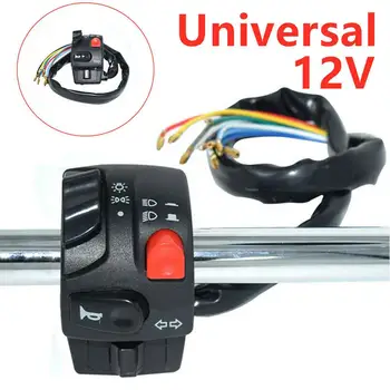 

Motor Horn Indicator Turn Signal Light Switch Housing PIT PRO Trail Dirt Quad Bike ATV Headlight Horn Handlebar Switch Button