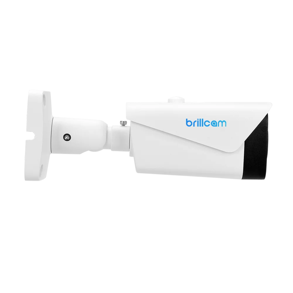 IP камера Brillcam 5 Мп POE IP67 погодозащищенная цилиндрическая 2 8 мм SD записанная