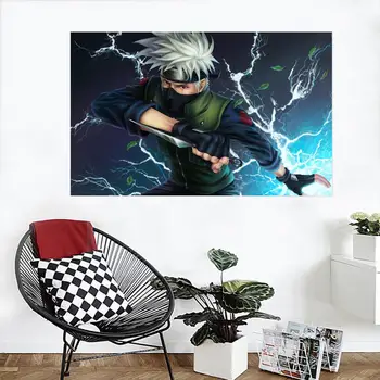 

[Self-Adhesive] 3D Naruto 373 Japan Anime Wall Stickers Mural Decal Wall Murals AJ WALLPAPER Belly