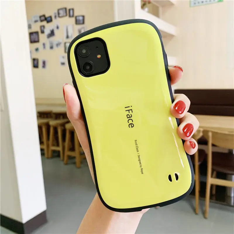 thumbnail image 1 of Case For iPhone 15 14 13 12 Pro Mini 11 Pro XS Max X XR 7 8 Plus iFace Classic Smooth Glossy Shockproof Luxury Back Cover Coque, 1 of 5