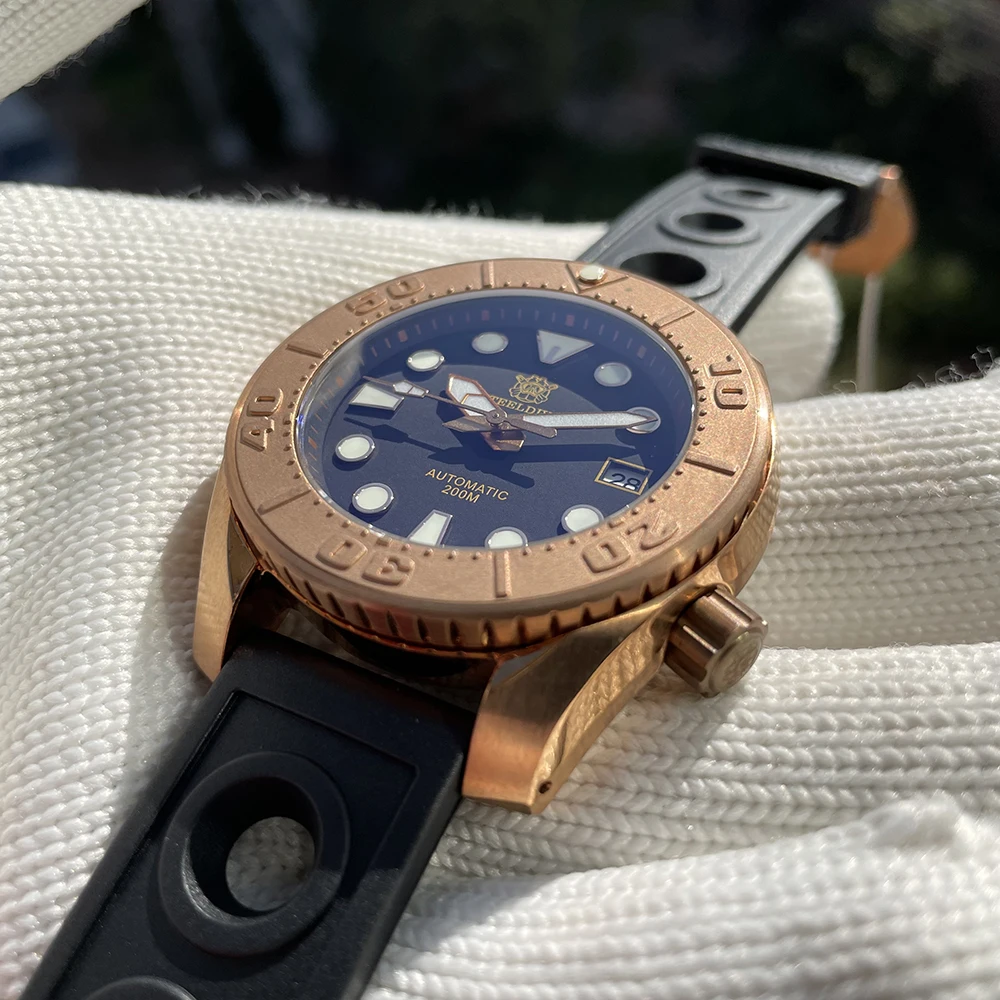 Steeldive SD1971S CUSN8 Bronze Case 200M Water Resistant Automatic