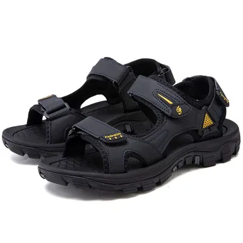 

casa cuir sandale summer shoes men sandles vietnam sport trekking zandalias sandals cuero verano 2020 erkek homme sandali work